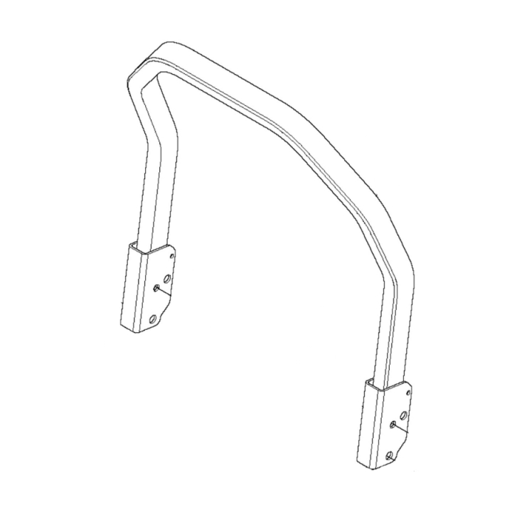 Störtbåge i gruppen Reservdelar Gräsklippare / Reservdelar Husqvarna Rider / Reservdelar Husqvarna P525D hos Gräsklipparbutiken (5761228-01)