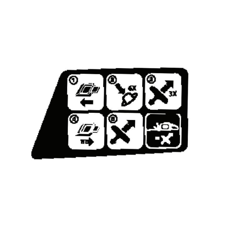 Dekal i gruppen hos Gräsklipparbutiken (5766456-01)