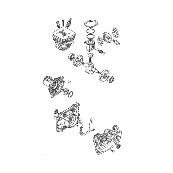 Short Block Assy 5767988-03 i gruppen  hos Gräsklipparbutiken (5767988-03)