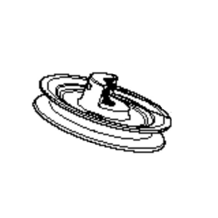 Remskiva Komplett Pump i gruppen Reservdelar Gräsklippare / Reservdelar Husqvarna Rider / Reservdelar Husqvarna P524 EFI hos Gräsklipparbutiken (5770026-01)