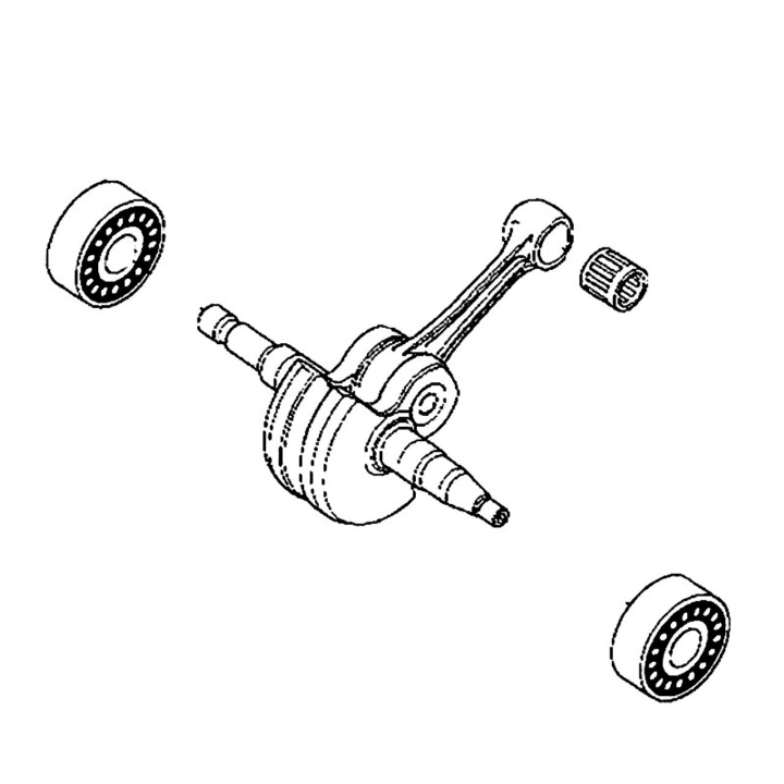 Crankshaft Kit i gruppen  hos Gräsklipparbutiken (5773438-03)