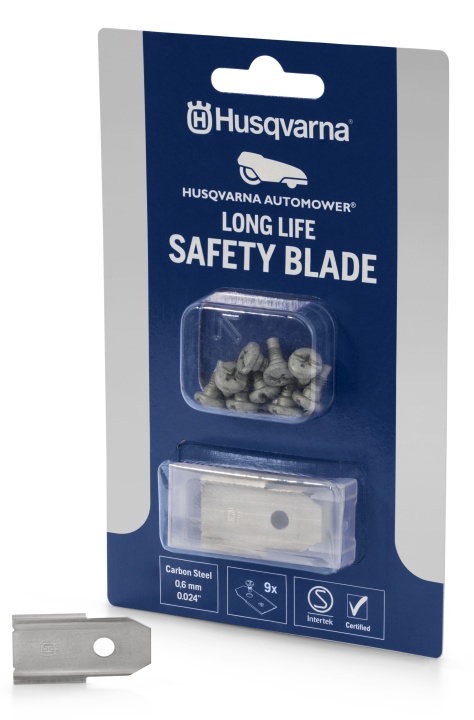 Husqvarna knivsats original Long Life 9st i gruppen  hos Gräsklipparbutiken (5778646-03)