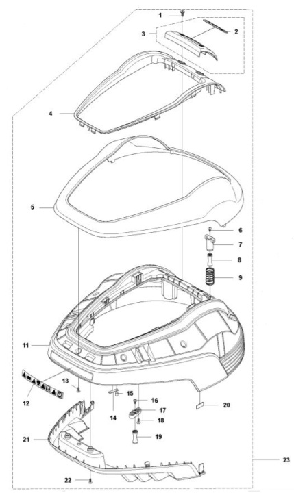 BODY SYSTEM R80LI i gruppen hos Gräsklipparbutiken (5779553-09)