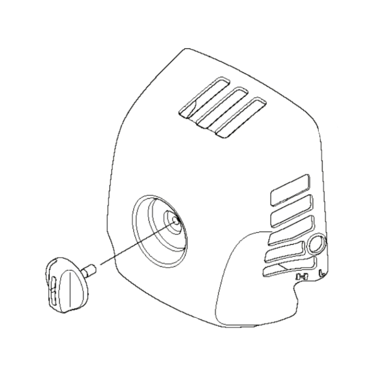 Luftfilterkåpa i gruppen  hos Gräsklipparbutiken (5779800-02)