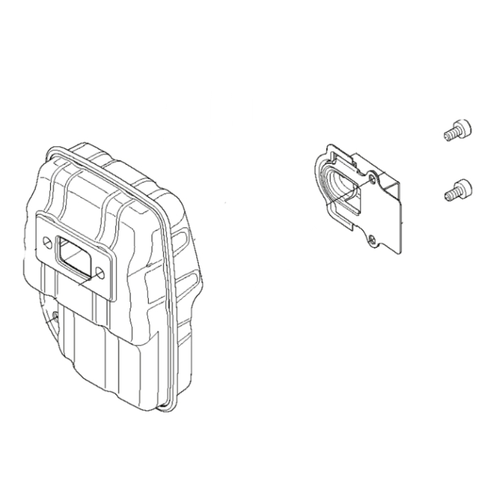 Ljuddämpare i gruppen  hos Gräsklipparbutiken (5779803-01)