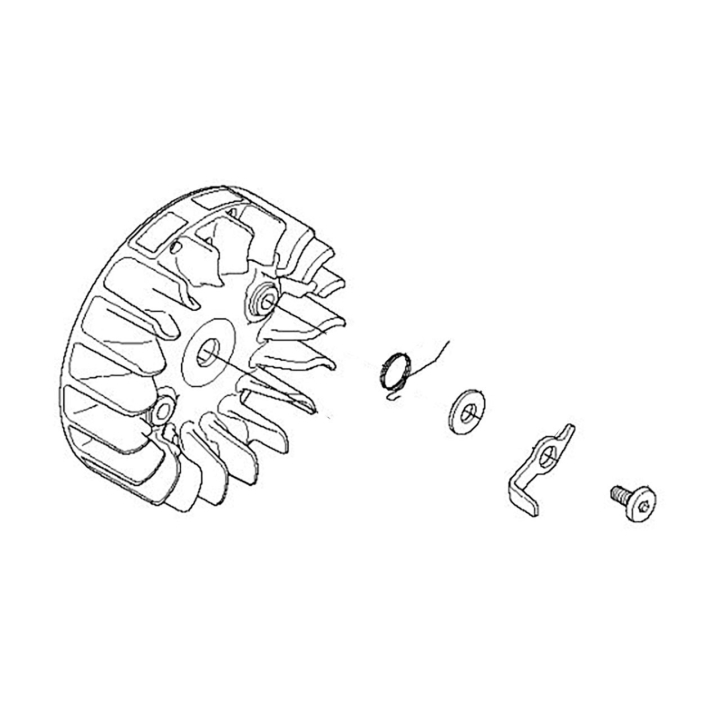 Svänghjul Husqvarna 545FXT AutoTune™ i gruppen hos Gräsklipparbutiken (5781263-02)