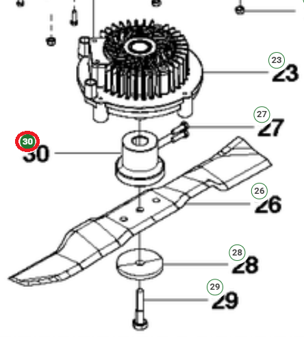 Adapter i gruppen hos Gräsklipparbutiken (5783947-01)