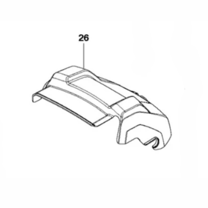 Kåpa i gruppen Reservdelar Gräsklippare / Reservdelar McCulloch Åkgräsklippare / Reservdelar McCulloch M125-94FH hos Gräsklipparbutiken (5787763-03)