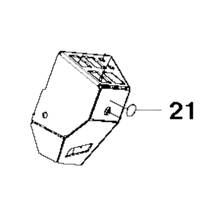 Dekal i gruppen Reservdelar Gräsklippare / Reservdelar Husqvarna Rider / Reservdelar Husqvarna P525DX hos Gräsklipparbutiken (5789724-01)
