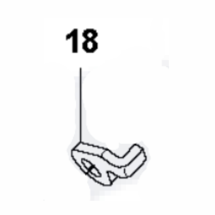 Spjällaxel 5791908-01 i gruppen  hos Gräsklipparbutiken (5791908-01)