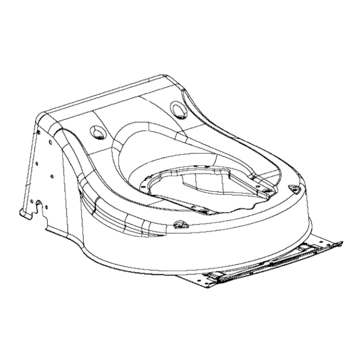 Hus i gruppen Reservdelar Gräsklippare / Reservdelar Husqvarna Gå-Bakom Gräsklippare / Reservdelar Husqvarna LE116P hos Gräsklipparbutiken (5796854-01)