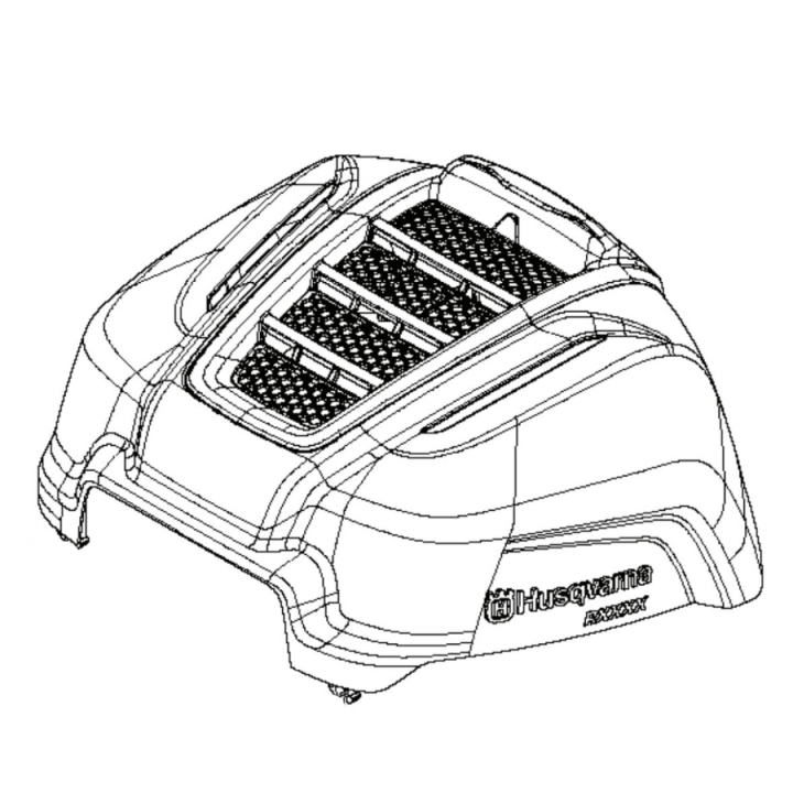 Kåpa i gruppen Reservdelar Gräsklippare / Reservdelar Husqvarna Rider / Reservdelar Rider 115C hos Gräsklipparbutiken (5802762-02)