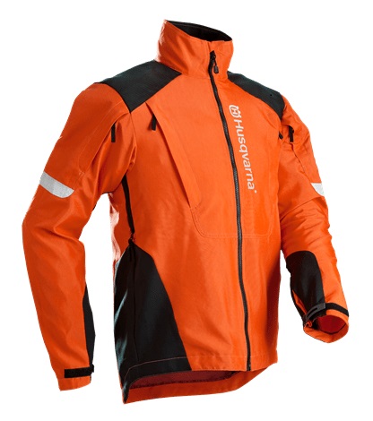 Skogsjacka Technical trim & röj i gruppen Skog och Trädgårdsprodukter / Husqvarna Kläder/Skyddsutrustning / Skyddsjackor hos Gräsklipparbutiken (5806882-54)