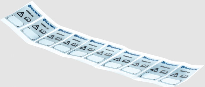 Label Warranty Seal Dealer i gruppen hos Gräsklipparbutiken (5806895-02)