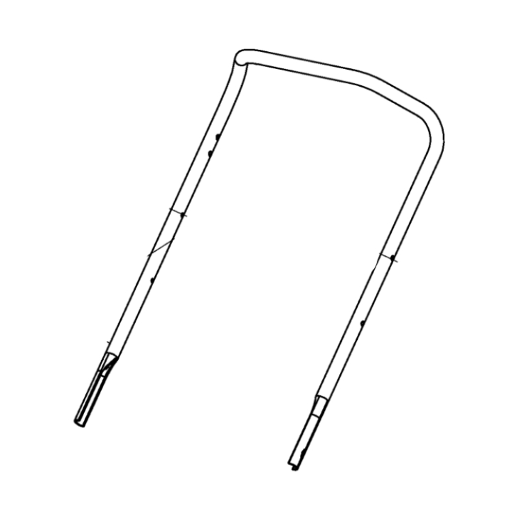 HANDLE UPPER HANDLE 13001C09S3 i gruppen Reservdelar Gräsklippare / Reservdelar Husqvarna Gå-Bakom Gräsklippare / Reservdelar Husqvarna LC18 hos Gräsklipparbutiken (5813950-01)