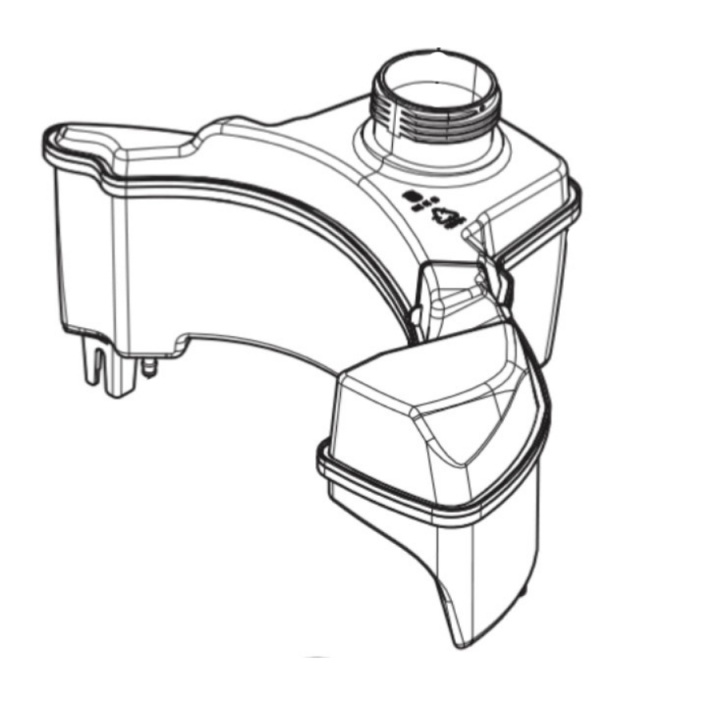 Bränsletank i gruppen Reservdelar Gräsklippare / Reservdelar Jonsered Åkgräsklippare / Reservdelar Jonsered FR 2312 MA hos Gräsklipparbutiken (5816143-01)