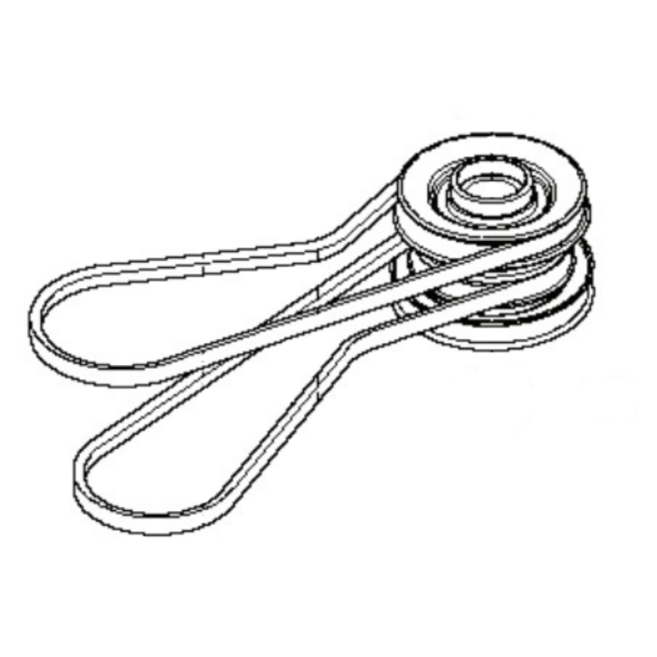 Remskiva i gruppen Reservdelar Gräsklippare / Klippaggregat & aggregatdelar / Remhjul hos Gräsklipparbutiken (5817385-01)