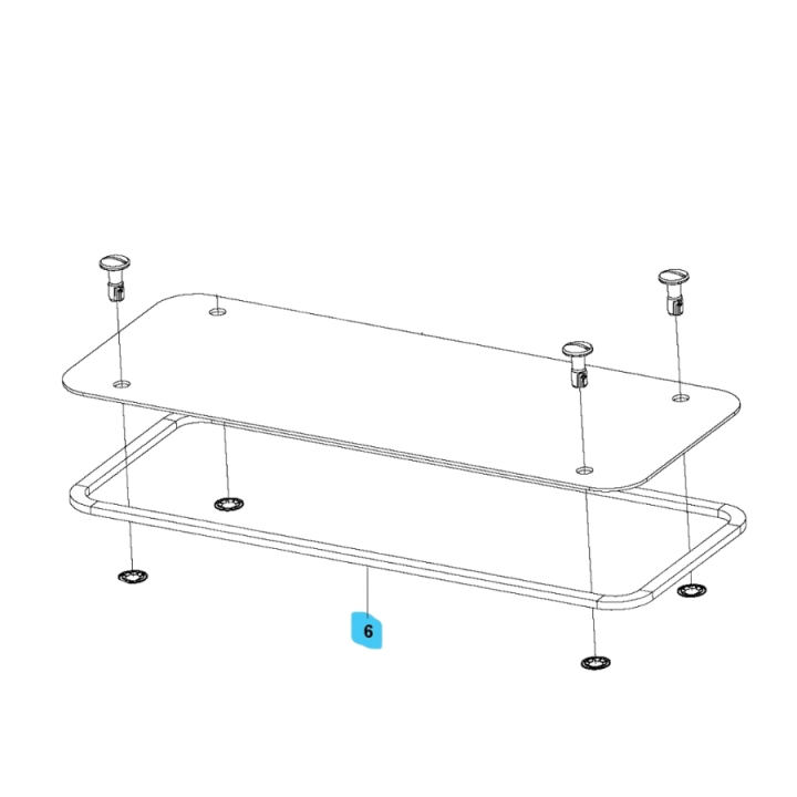 Tätning i gruppen Reservdelar Gräsklippare / Reservdelar Husqvarna Rider / Reservdelar Husqvarna P525DX hos Gräsklipparbutiken (5818724-01)