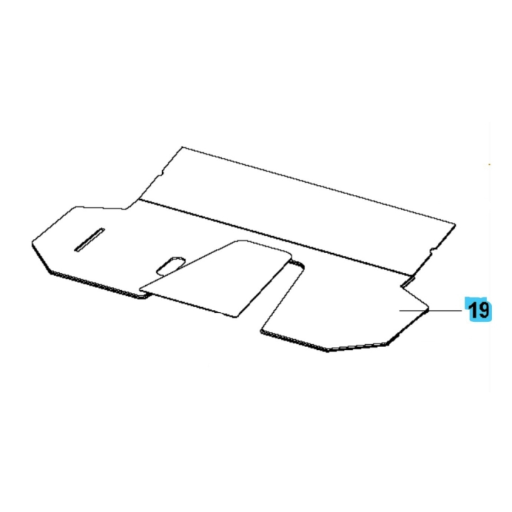 Matta i gruppen Reservdelar Gräsklippare / Reservdelar Husqvarna Rider / Reservdelar Husqvarna P525DX hos Gräsklipparbutiken (5818744-01)