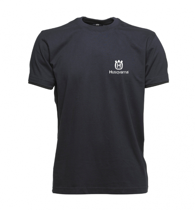 Husqvarna T-Shirt - litet tryck XXL i gruppen Skog och Trädgårdsprodukter / Husqvarna Kläder/Skyddsutrustning / Arbetskläder / Accessoarer hos Gräsklipparbutiken (5823248-05)