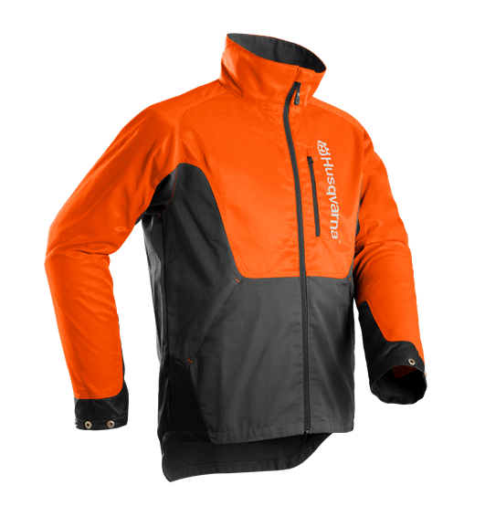 Skogsjacka Husqvarna Classic 54 i gruppen Skog och Trädgårdsprodukter / Husqvarna Kläder/Skyddsutrustning / Skyddsjackor hos Gräsklipparbutiken (5823351-54)