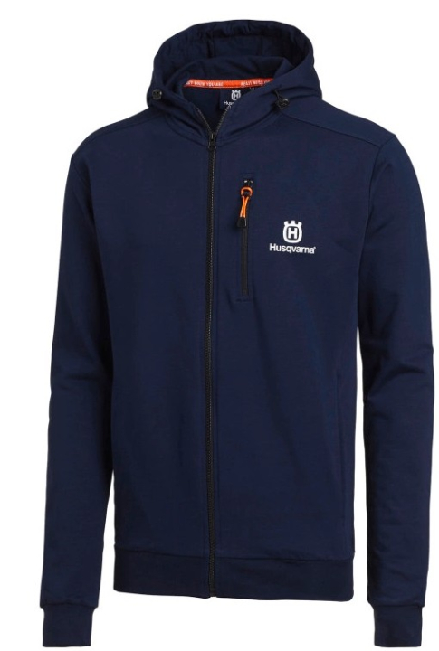 Hood tröja Husqvarna. Man, XXL i gruppen Skog och Trädgårdsprodukter / Husqvarna Kläder/Skyddsutrustning / Arbetskläder / Accessoarer hos Gräsklipparbutiken (5823993-05)