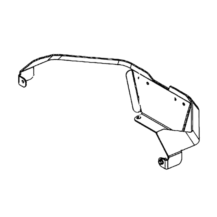 Guard rear, mz gray X498 i gruppen hos Gräsklipparbutiken (5826937-02)