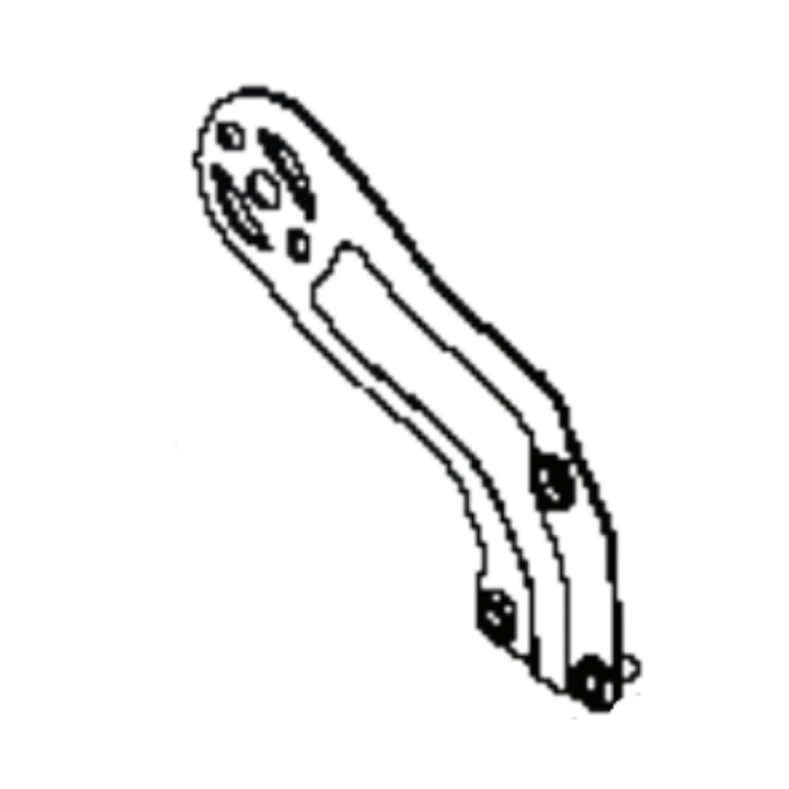 Handle Bracket 46 Xrange Rh Wi i gruppen Reservdelar Gräsklippare / Reservdelar McCulloch Gå-Bakom Gräsklippare / Reservdelar McCulloch M46-125 hos Gräsklipparbutiken (5827506-02)