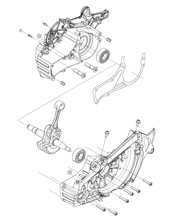 Vevhus Shortblock H565 i gruppen  hos Gräsklipparbutiken (5827520-02)