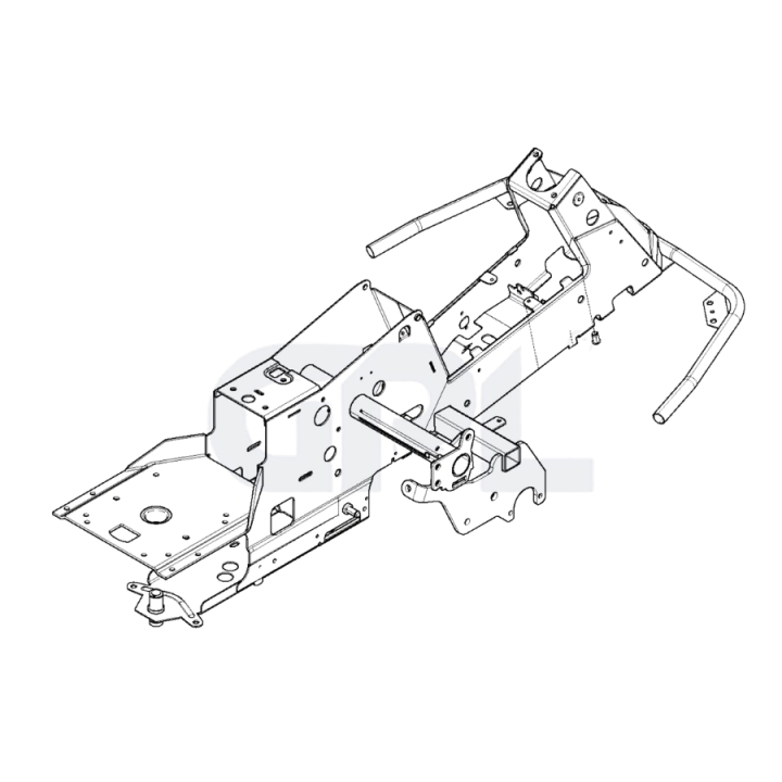 Chassis Awd Black i gruppen Reservdelar Gräsklippare / Reservdelar Jonsered Åkgräsklippare / Reservdelar Jonsered FR 2218FA 4x4 hos Gräsklipparbutiken (5827582-03)