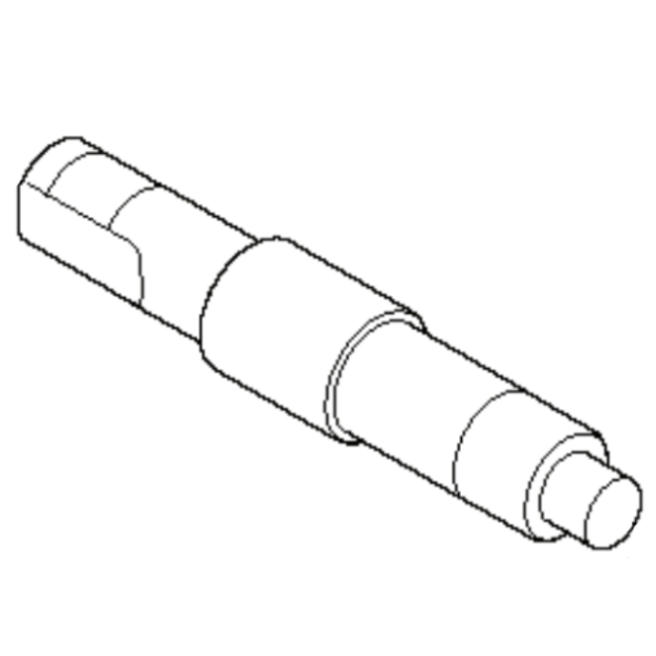 Blade Shaft i gruppen  hos Gräsklipparbutiken (5828255-01)