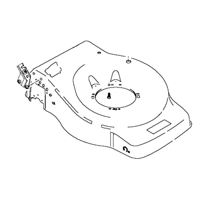 Chassis 46 Cm - 546 Cv i gruppen Reservdelar Gräsklippare / Reservdelar McCulloch Gå-Bakom Gräsklippare / Reservdelar McCulloch M46-140R Classic+ hos Gräsklipparbutiken (5828904-02)