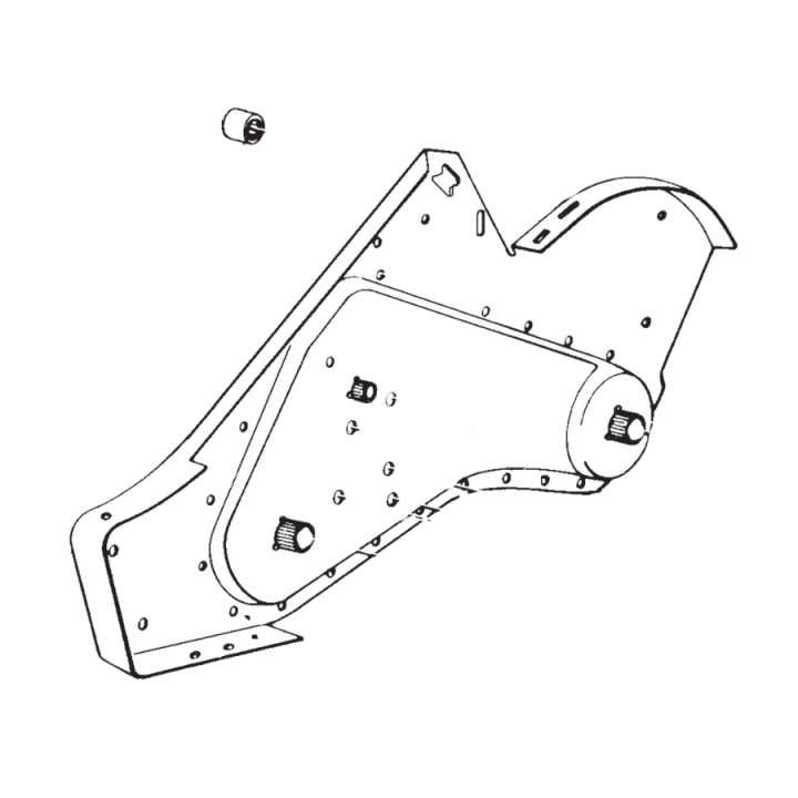 Gearcase,Asm,Rh/Bearing i gruppen hos Gräsklipparbutiken (5831104-01)