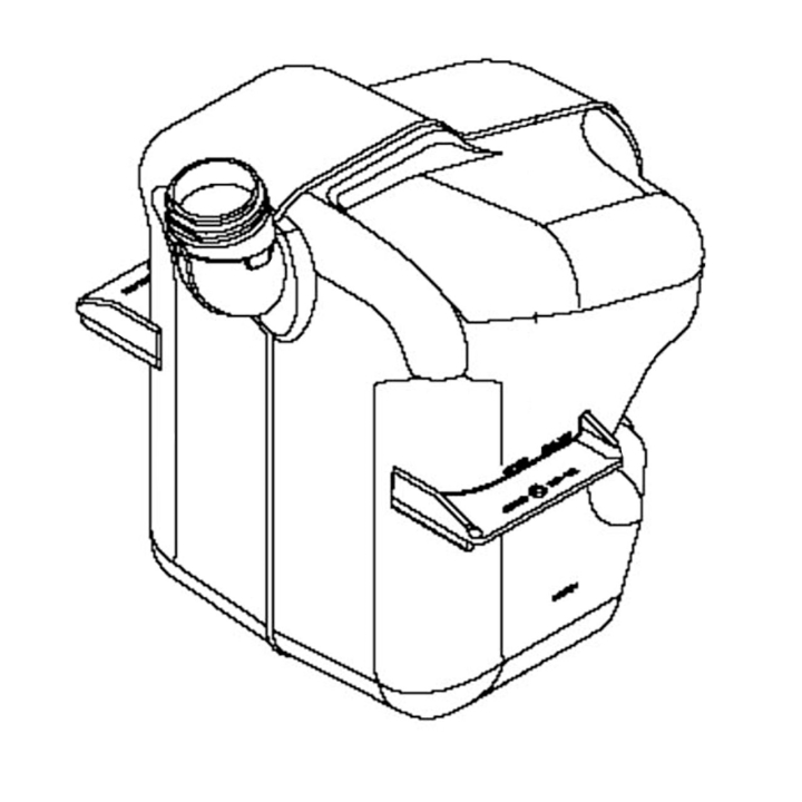 Bränsletank i gruppen Reservdelar Gräsklippare / Reservdelar Husqvarna Traktorer / ➤ TC modeller / Reservdelar Husqvarna TC 342 hos Gräsklipparbutiken (5835072-01)