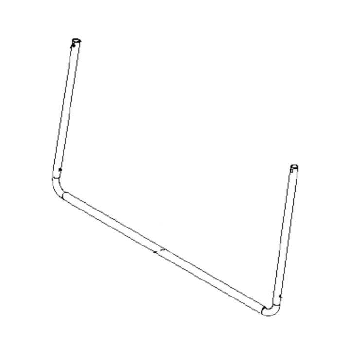 Frame,Front,Tex/Crd i gruppen Reservdelar Gräsklippare / Reservdelar Husqvarna Traktorer / ➤ TC modeller / Reservdelar Husqvarna TC 138 M hos Gräsklipparbutiken (5835115-01)