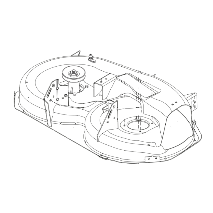 Klippaggregat i gruppen Reservdelar Gräsklippare / Reservdelar Husqvarna Traktorer / ➤ YT & YTH modeller / Reservdelar Husqvarna YTH 184 T hos Gräsklipparbutiken (5837659-01)