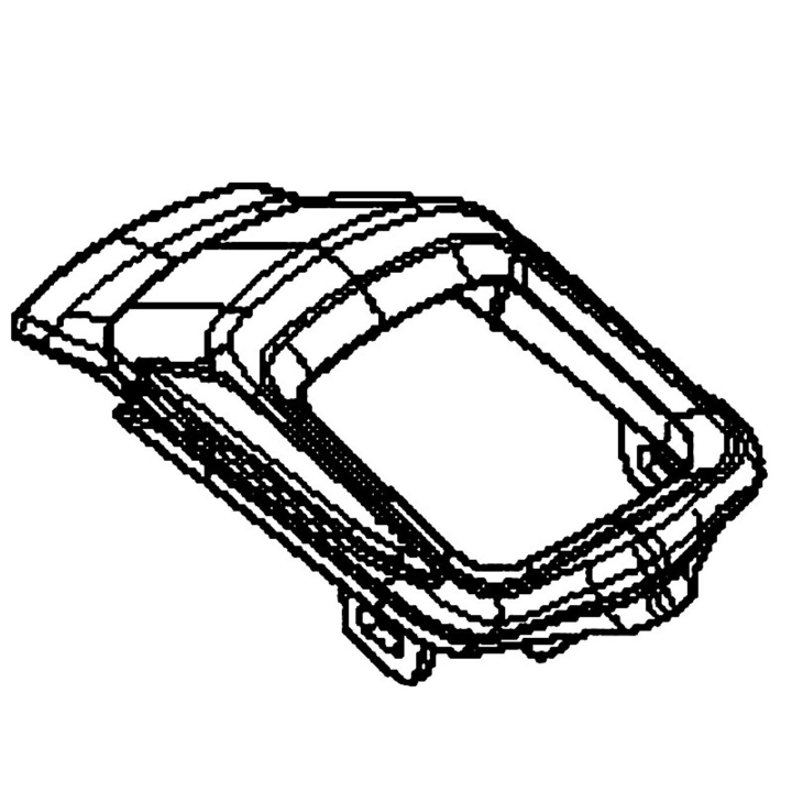 Frame Keypad Husqvarna-Grey i gruppen  hos Gräsklipparbutiken (5842137-03)