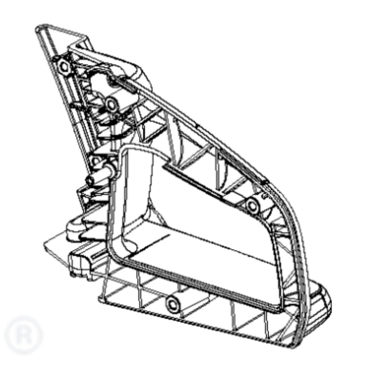 Handle Rear Black i gruppen  hos Gräsklipparbutiken (5854356-01)