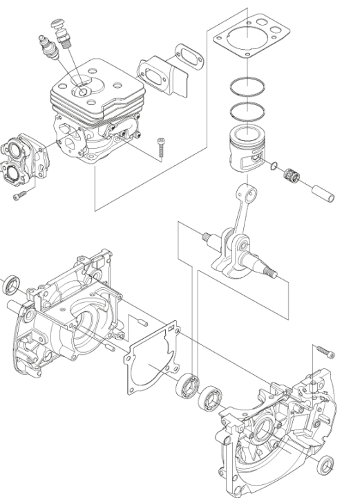 Short Block 5854515-03 i gruppen  hos Gräsklipparbutiken (5854515-03)