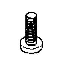 Skruv M4X12 i gruppen  hos Gräsklipparbutiken (5858187-01)