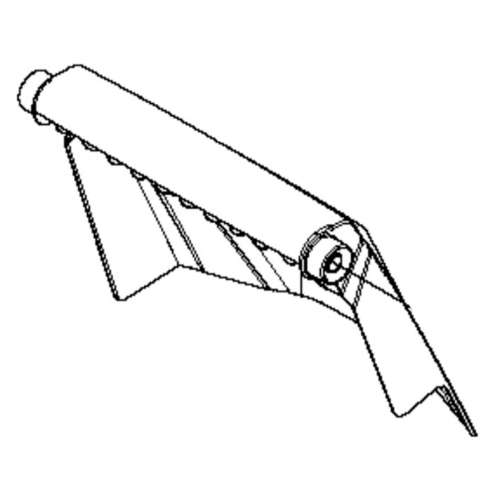 Door Rear, 21In Eff Black Ms-4 i gruppen Reservdelar Gräsklippare / Reservdelar McCulloch Gå-Bakom Gräsklippare / Reservdelar McCulloch M53-150AP 4x4 hos Gräsklipparbutiken (5861380-04)