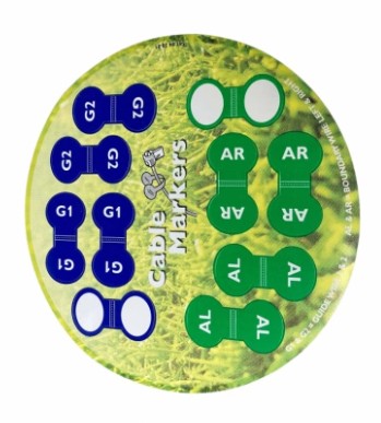 Sticker Cable Markers Kit 10Pc i gruppen  hos Gräsklipparbutiken (5862779-01)