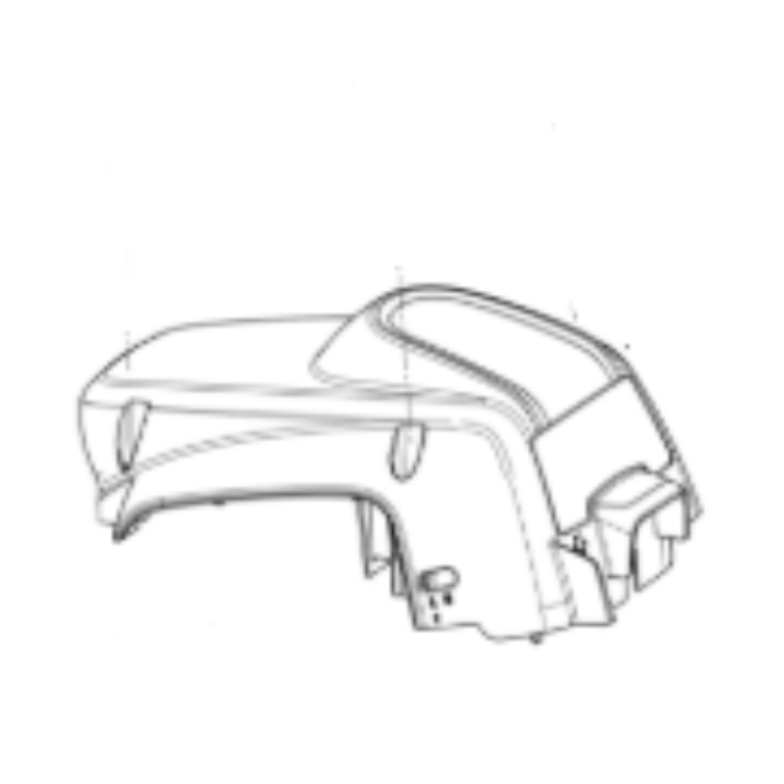 Cylinderkåpa i gruppen  hos Gräsklipparbutiken (5865614-02)