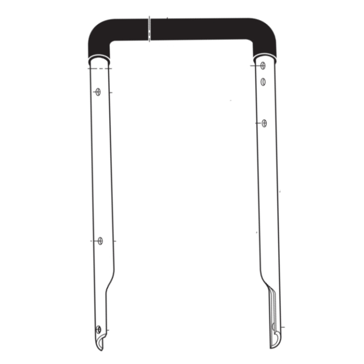 Handtag i gruppen Reservdelar Gräsklippare / Reservdelar Husqvarna Gå-Bakom Gräsklippare / Reservdelar Husqvarna LC153HD hos Gräsklipparbutiken (5867376-02)