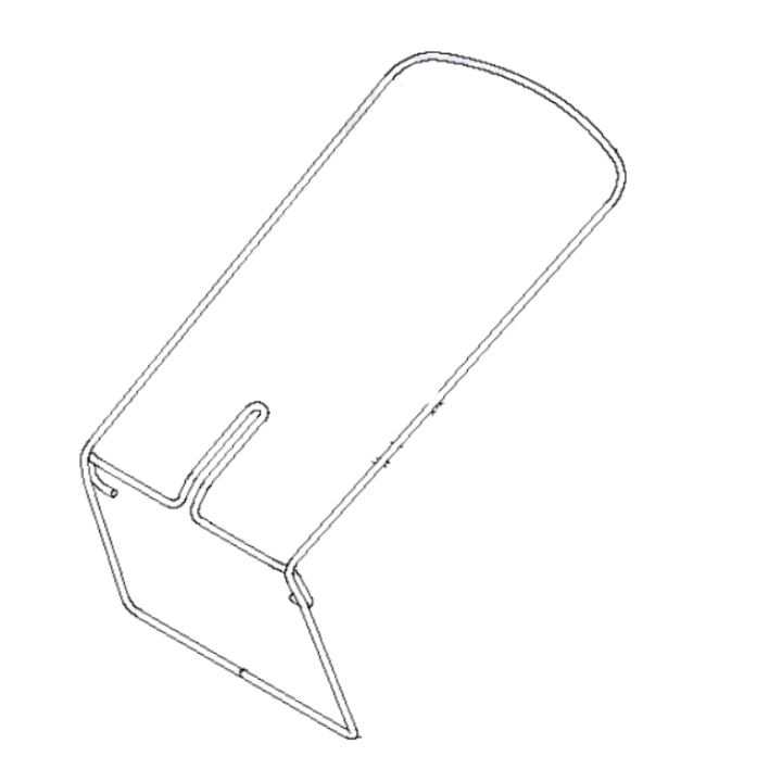 Bag Frame i gruppen Reservdelar Gräsklippare / Reservdelar McCulloch Gå-Bakom Gräsklippare / Reservdelar McCulloch M53-150AP 4x4 hos Gräsklipparbutiken (5869291-04)