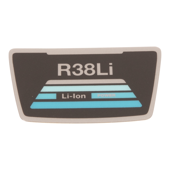 Label Model Name R38Li i gruppen hos Gräsklipparbutiken (5870435-03)