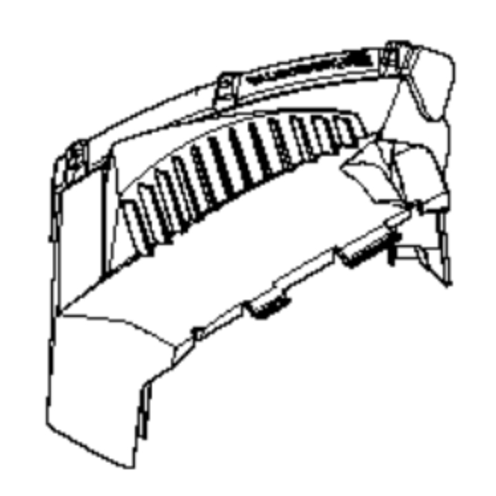 Deflector i gruppen Reservdelar Gräsklippare / Reservdelar Husqvarna Gå-Bakom Gräsklippare / Reservdelar Husqvarna R148SV hos Gräsklipparbutiken (5870893-01)