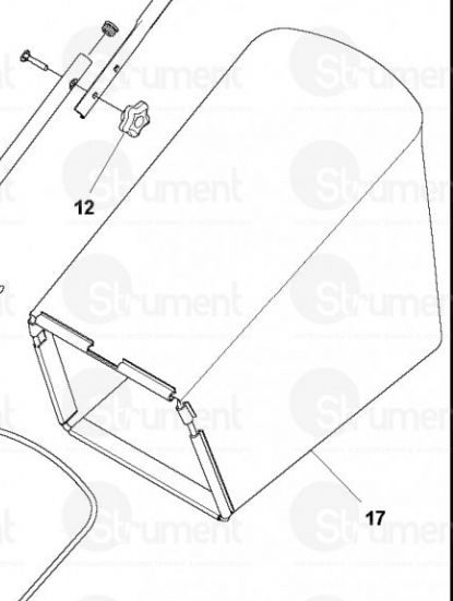 GRASS BAG ASSY 2,3 CU FT, 21 I i gruppen Reservdelar Gräsklippare / Reservdelar Husqvarna Gå-Bakom Gräsklippare / Reservdelar Husqvarna LC221A hos Gräsklipparbutiken (5871004-09)