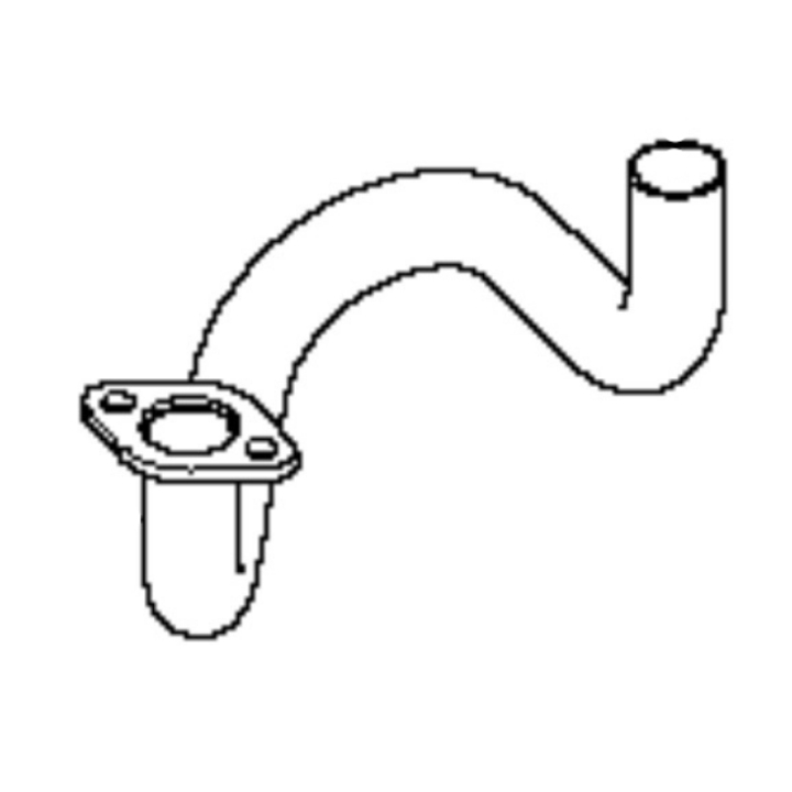 Rör Kompl - Vänster i gruppen Reservdelar Gräsklippare / Reservdelar Husqvarna Rider / Reservdelar Husqvarna P524 hos Gräsklipparbutiken (5871801-01)