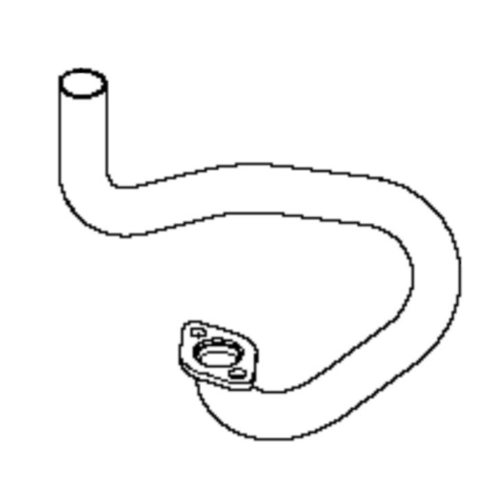 Rör Kompl - Höger i gruppen Reservdelar Gräsklippare / Reservdelar Husqvarna Rider / Reservdelar Husqvarna P524 hos Gräsklipparbutiken (5871802-01)